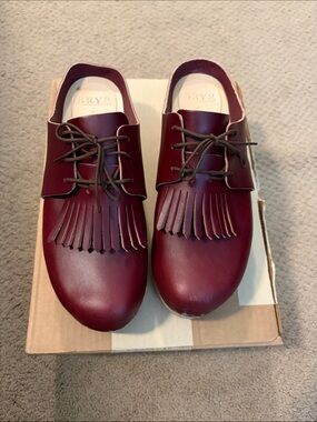 Bryr Zoe Platform clog with kilt size 10/40